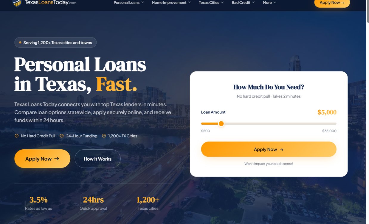 TexasLoansToday – texasloanstoday.com