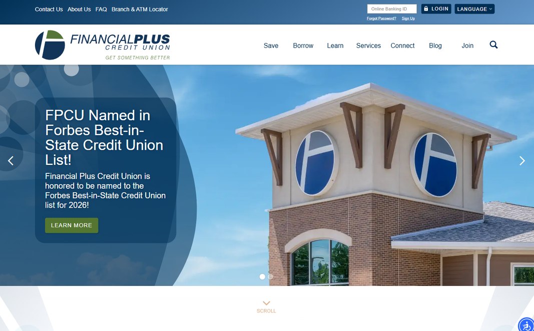 Financial Plus Credit Union – financialpluscu.com