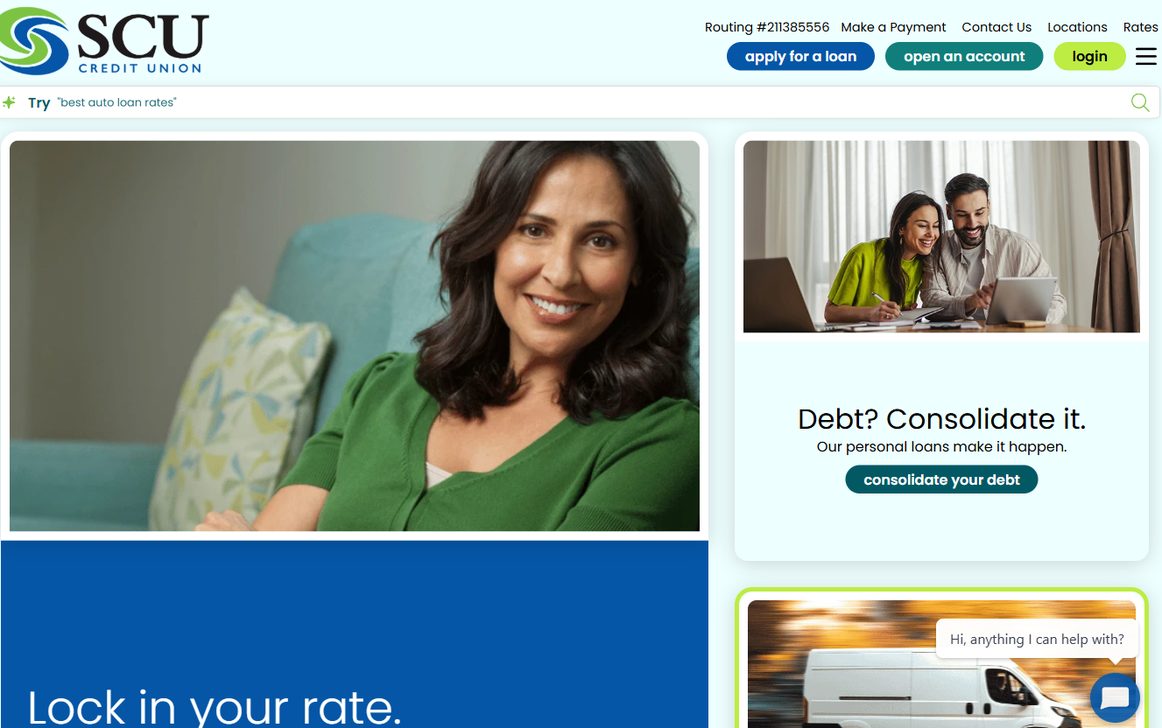 SCU Credit Union – scucu.org