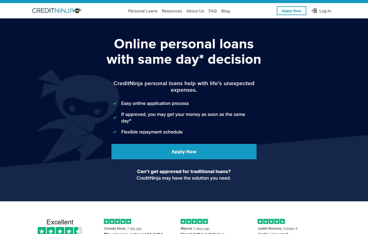 CreditNinja – creditninja.com