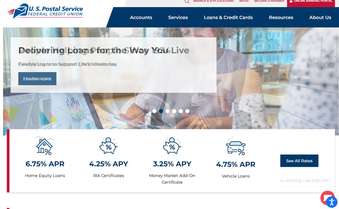 USPS Federal Credit Union – uspsfcu.org