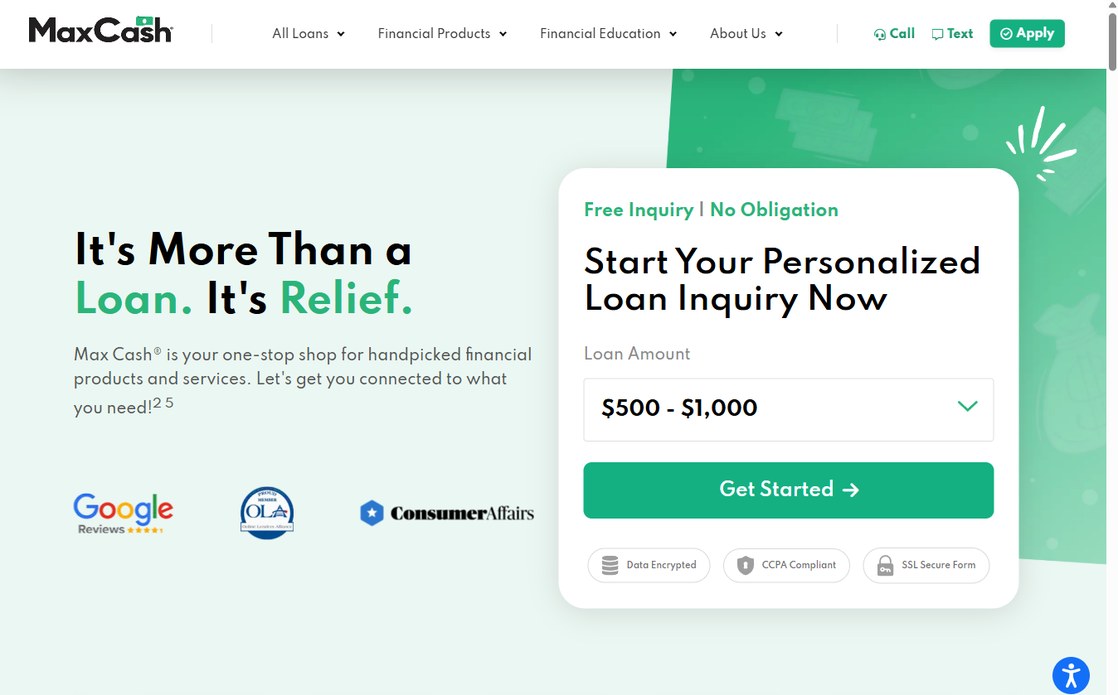 MaxCash – maxcash.com