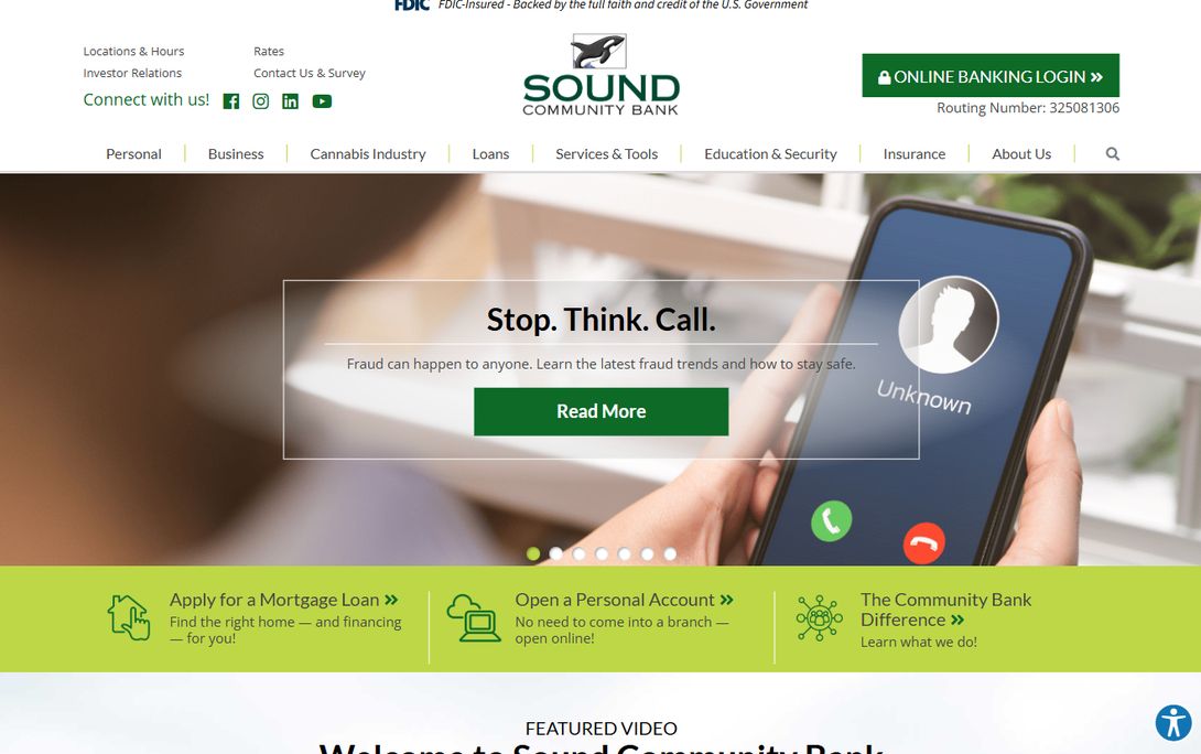 Sound Community Bank – soundcb.com
